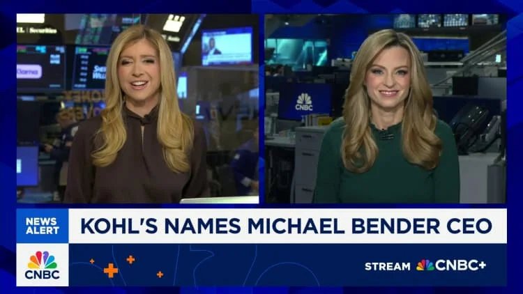 Kohl039s names new CEO Michael Bender