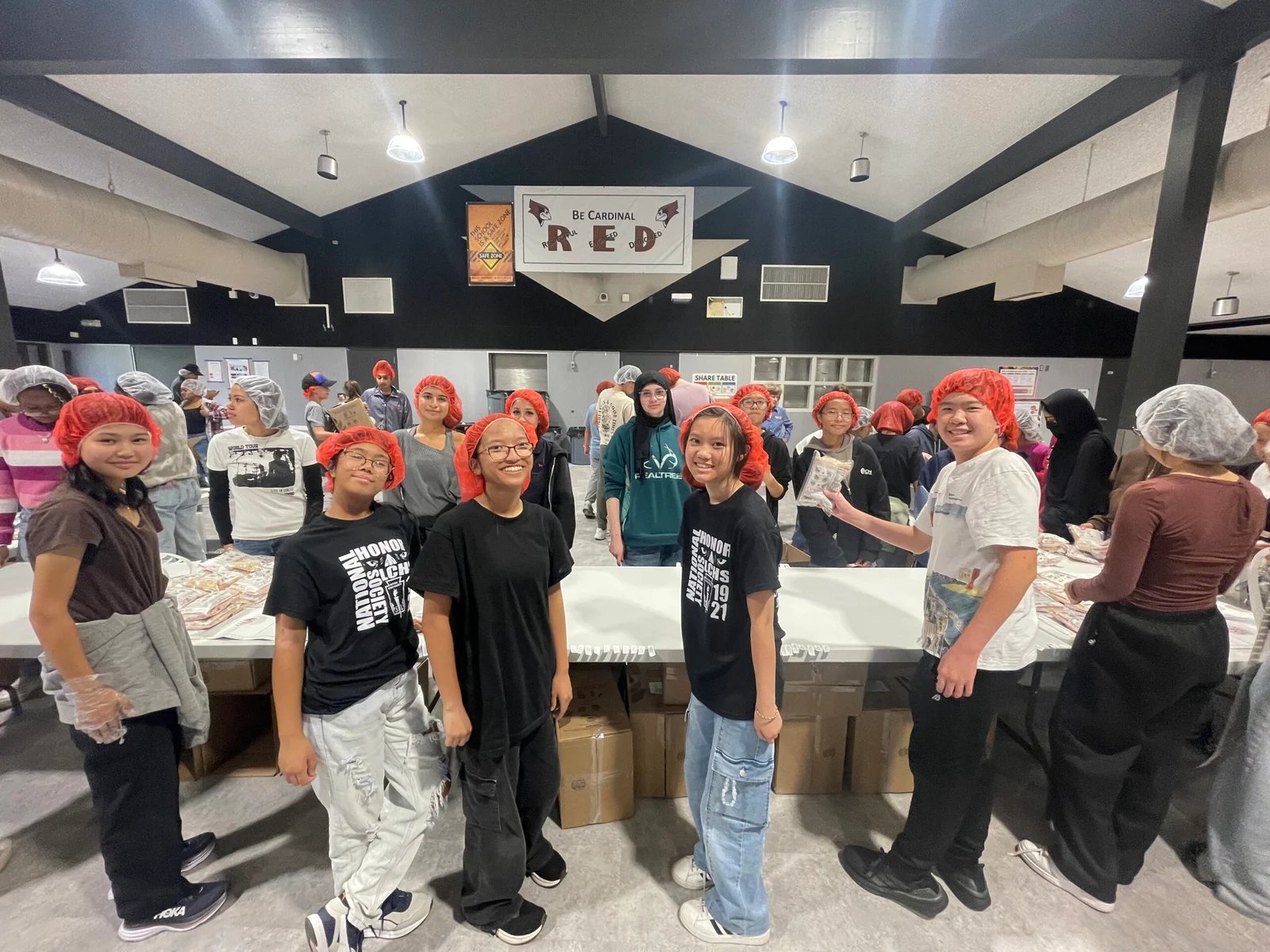 How One California School Came Together to Pack 20000 Meals for the Holidays The 74