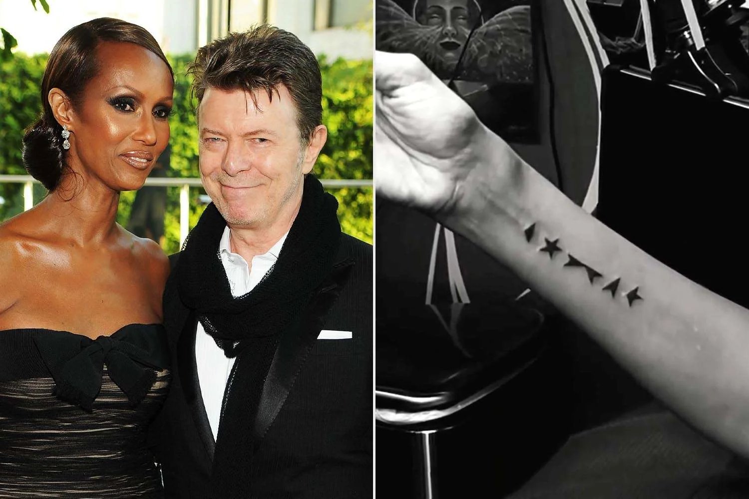 Iman Gets Tattoo for Late Husband David Bowie on 10th Death Anniversary Photo Iman Gets Tattoo for Late Husband David Bowie on 10th Death Anniversary Photo