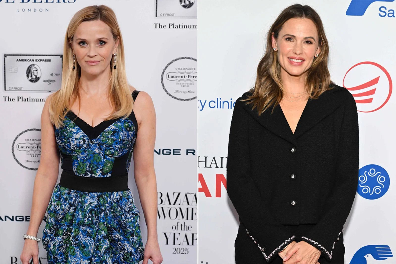 Reese Witherspoon and Jennifer Garner Wore Sweaters in Different Ways Reese Witherspoon and Jennifer Garner Wore Sweaters in Different Ways